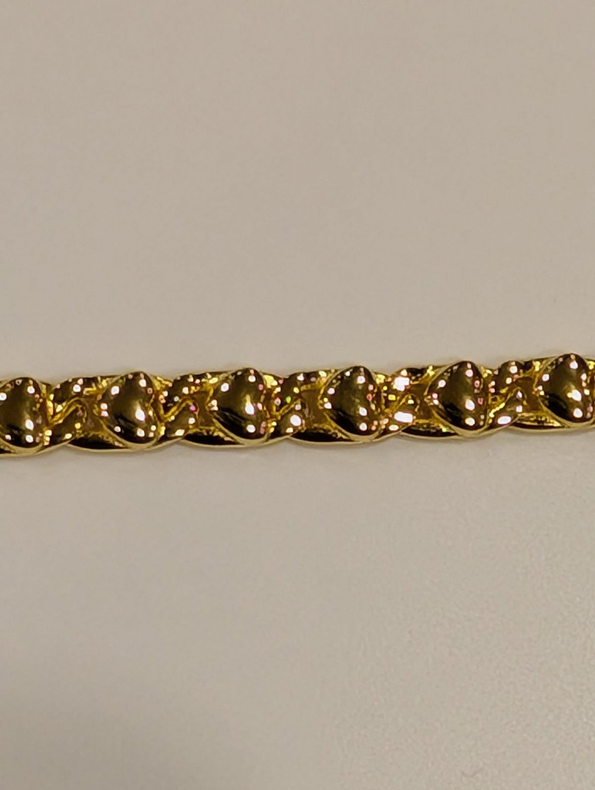 Cuban Heart Link Bracelet In 925 Silver - Jewelry Takeover